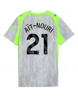 Manchester City Rayan Ait-Nouri #21 Tredjedrakt Dame 2025-26 Korte ermer